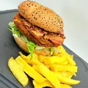 Hamburguesa pollo crunch