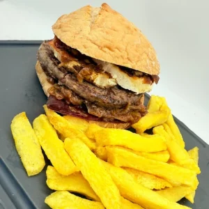 Hamburguesa ternera cecina
