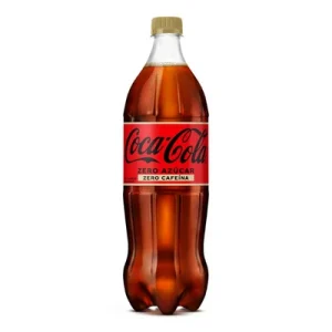CocaCola Zero Zero botella 1L