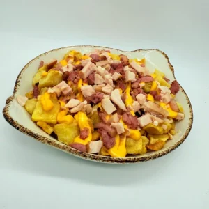 Patatas Cheese Bacon Pollo