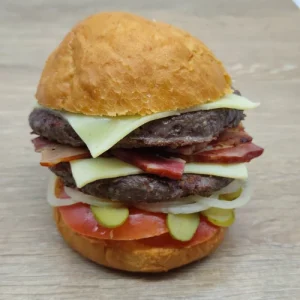 Hamburguesa doble de carne