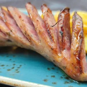 Chorizo criollo con patatas